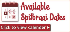 Available Spitbraai Dates